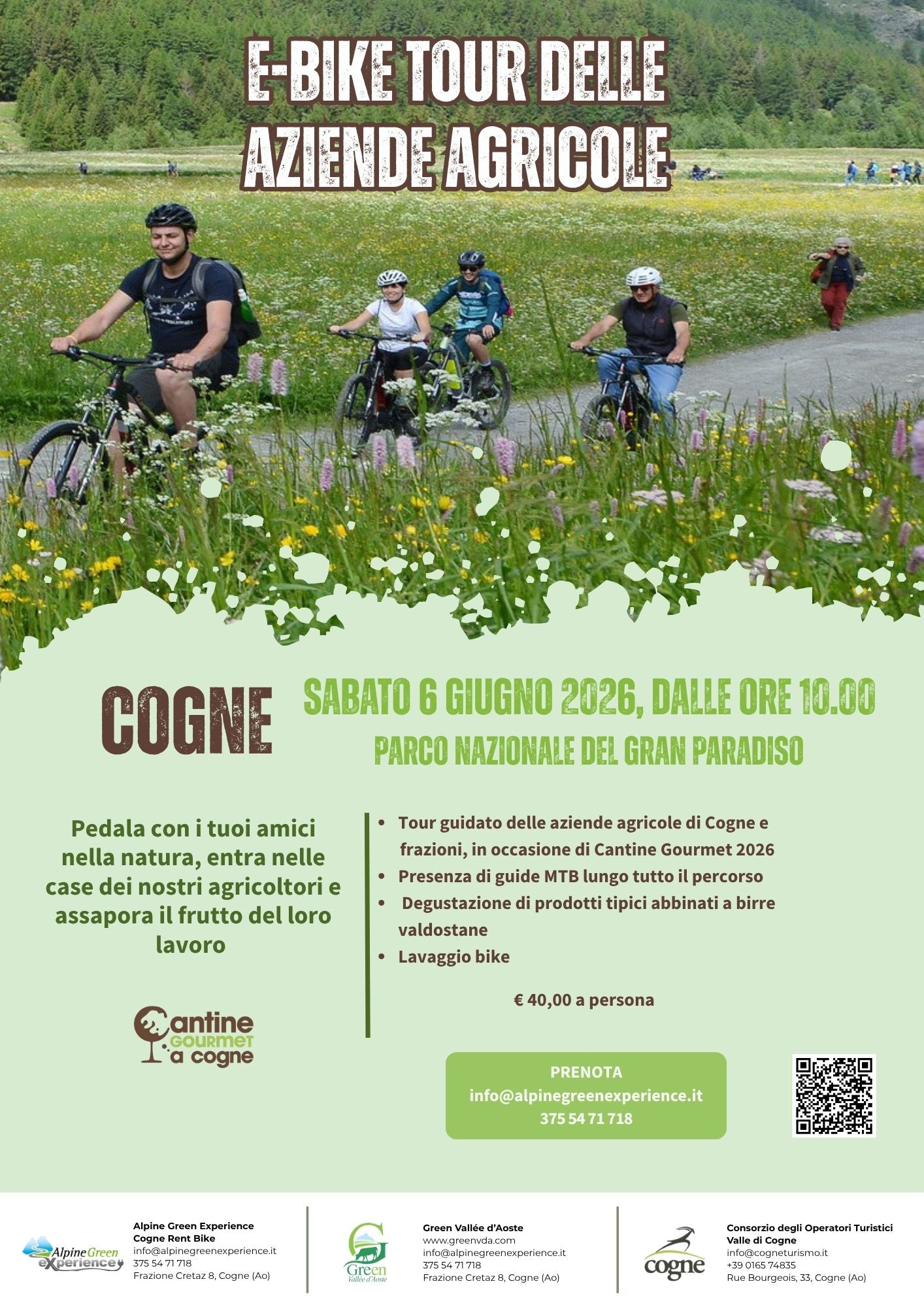 E-Bike tour delle aziende agricole